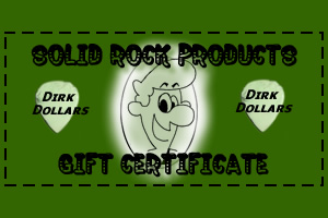 Solid Rock Gift Certificate