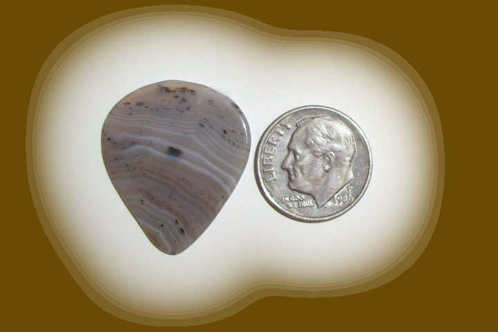 JZ23004 Blackskin Agate