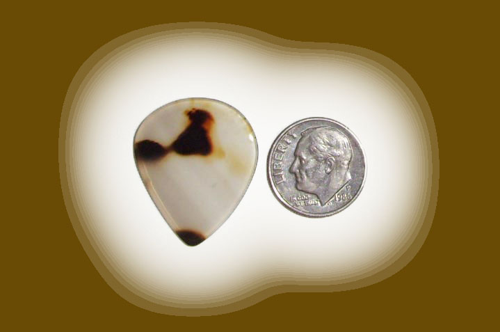 JZ23023 Blackskin Agate