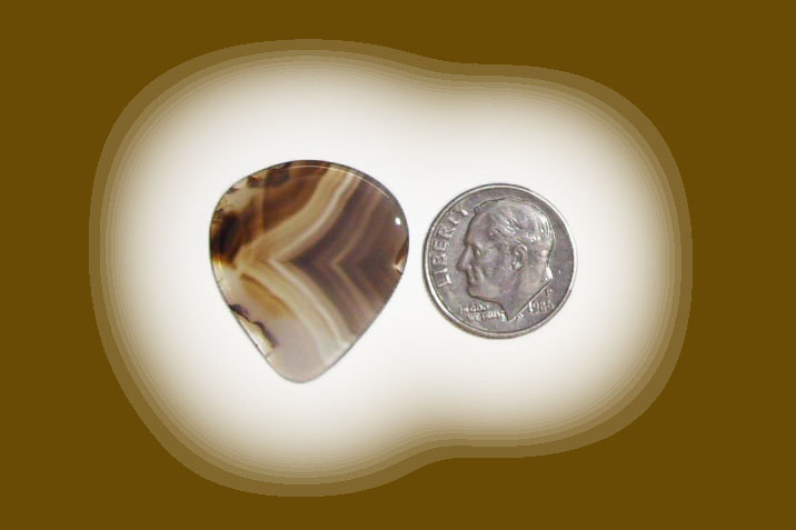 JZ23027 Blackskin Agate