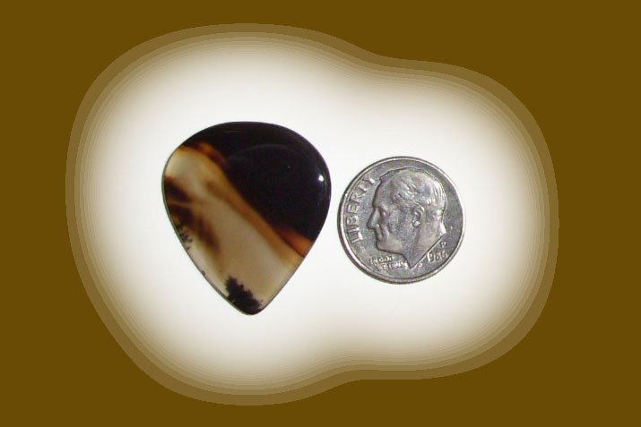 JZ23034 Blackskin Agate