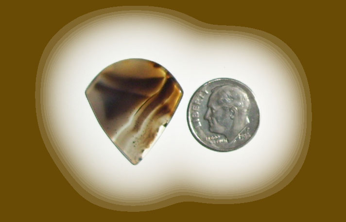 JZ23043 Blackskin Agate