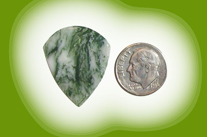 JZ41007 Green Tree Agate