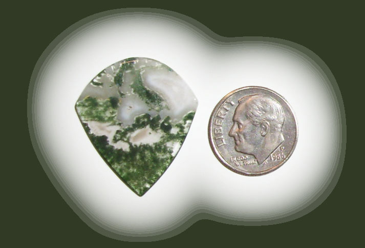 JZ42003 Green Moss Agate