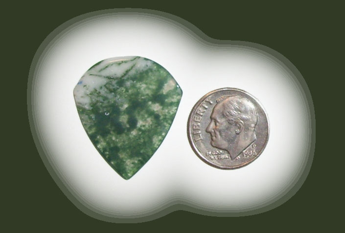 JZ42004 Green Moss Agate