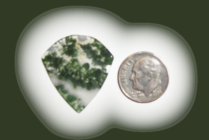 JZ42010 Green Moss Agate