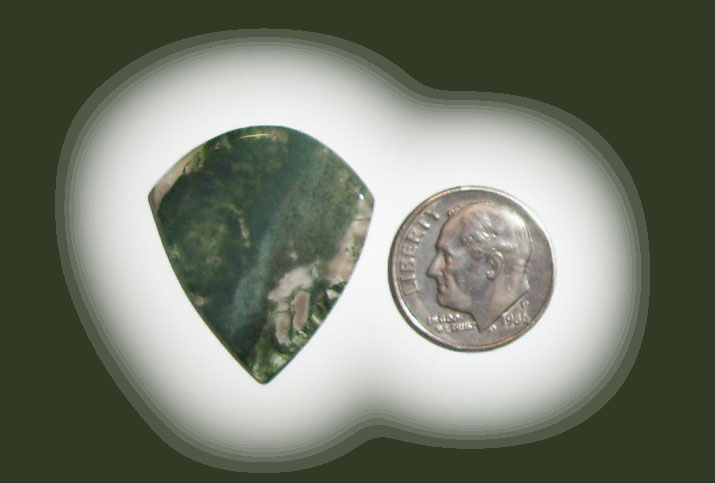 JZ42012 Green Moss Agate