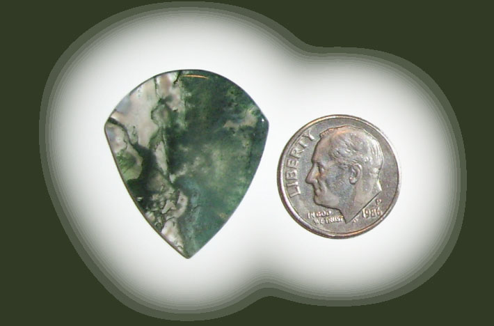 JZ42015 Green Moss Agate