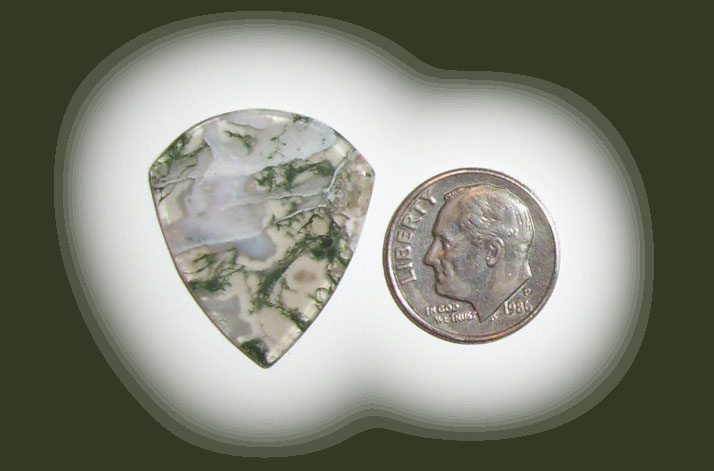 JZ42023 Green Moss Agate