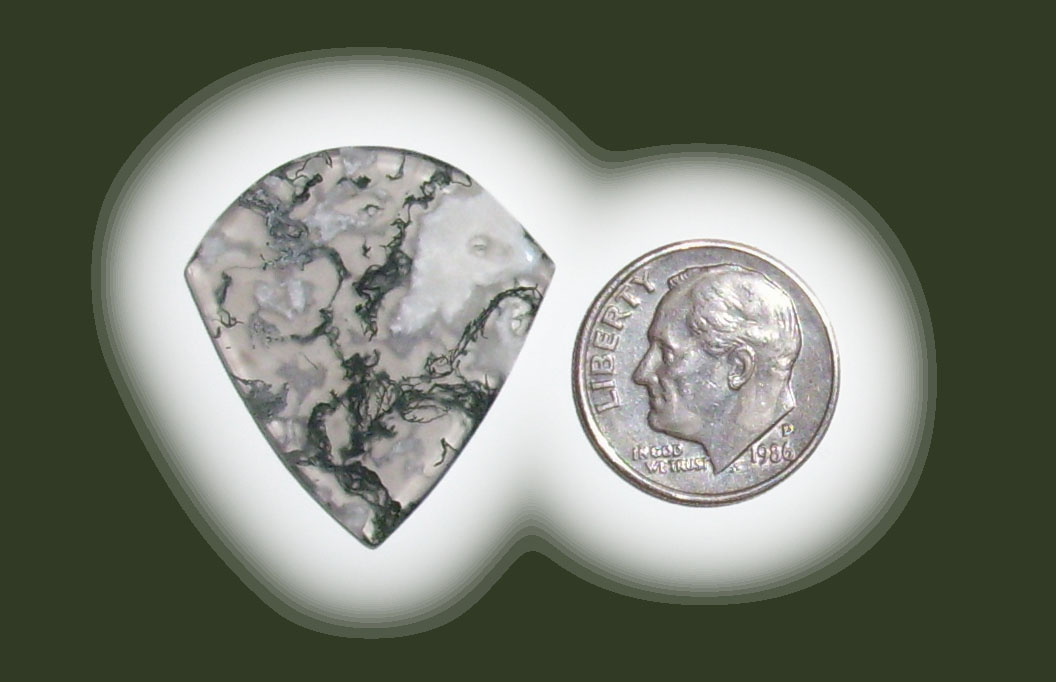 JZ42038  Green Moss Agate