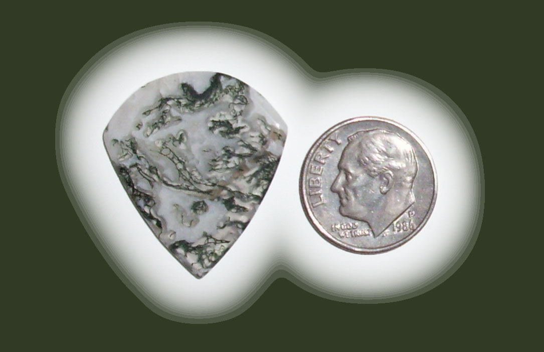 JZ42042  Green Moss Agate