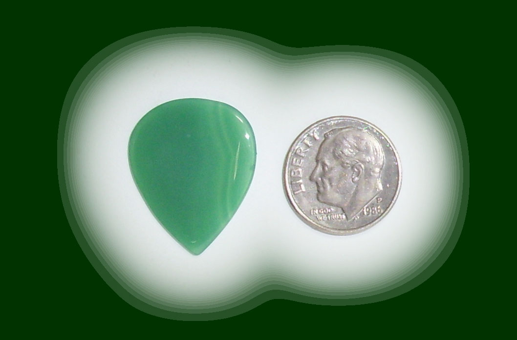 JZ7102 Green Brazilian Agate