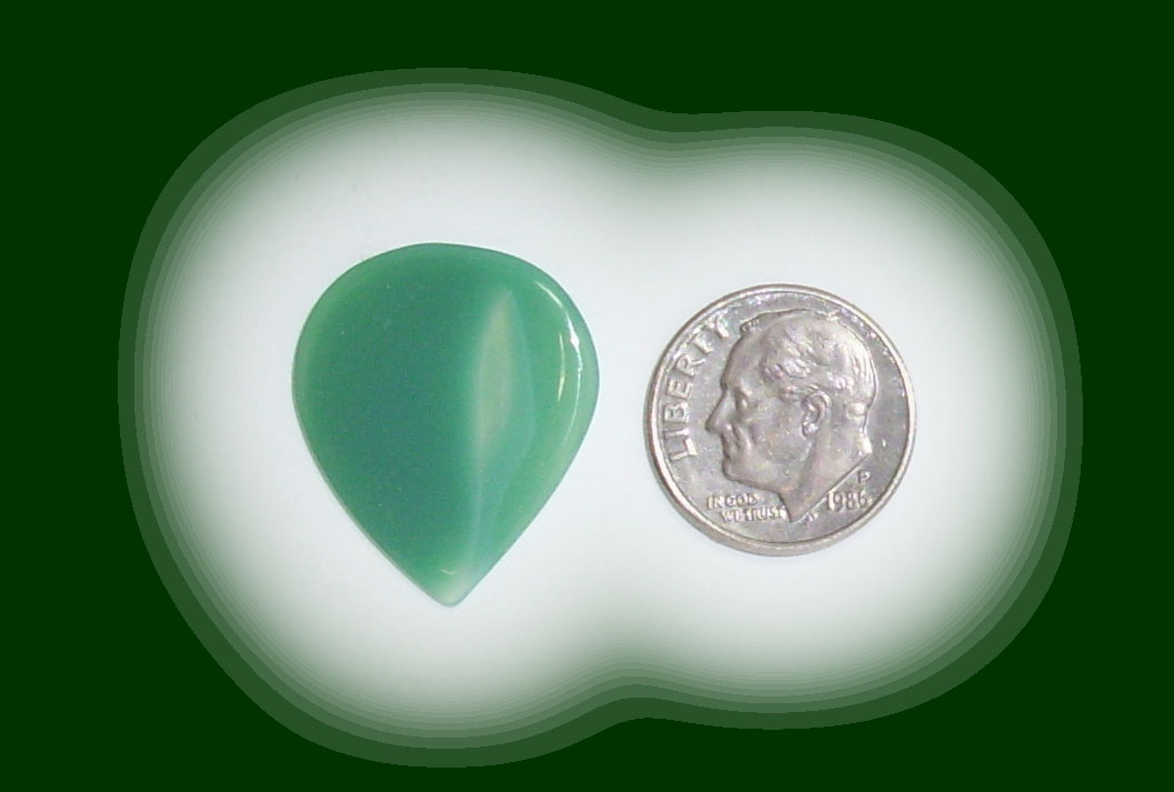 JZ7104 Green Brazilian Agate