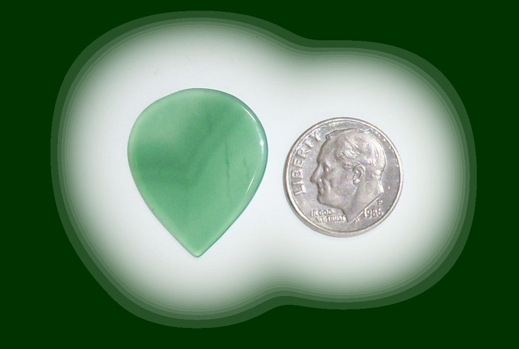 JZ7107 Green Brazilian Agate