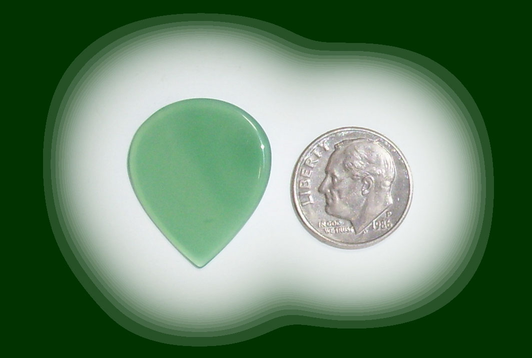 JZ7114 Green Brazilian Agate