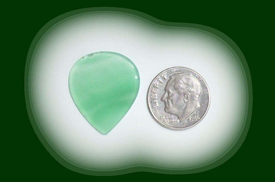 JZ7118 Green Brazilian Agate