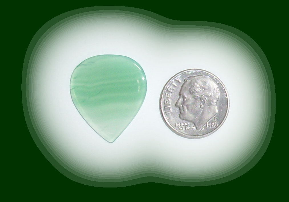 JZ7124 Green Brazilian Agate