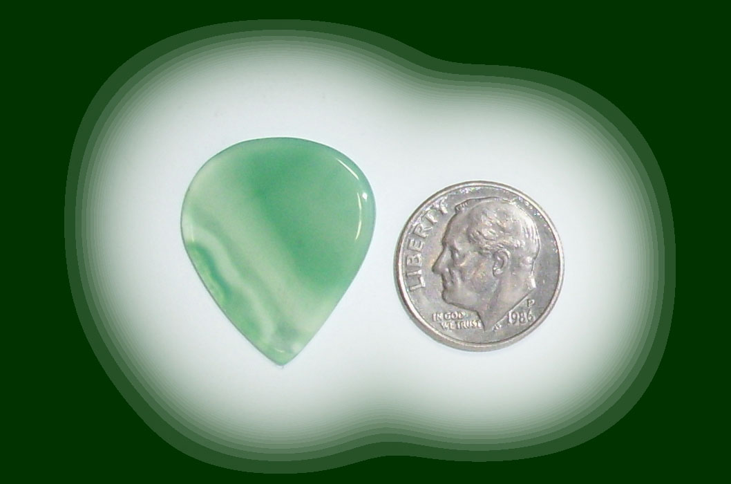 JZ7139 Green Brazilian Agate