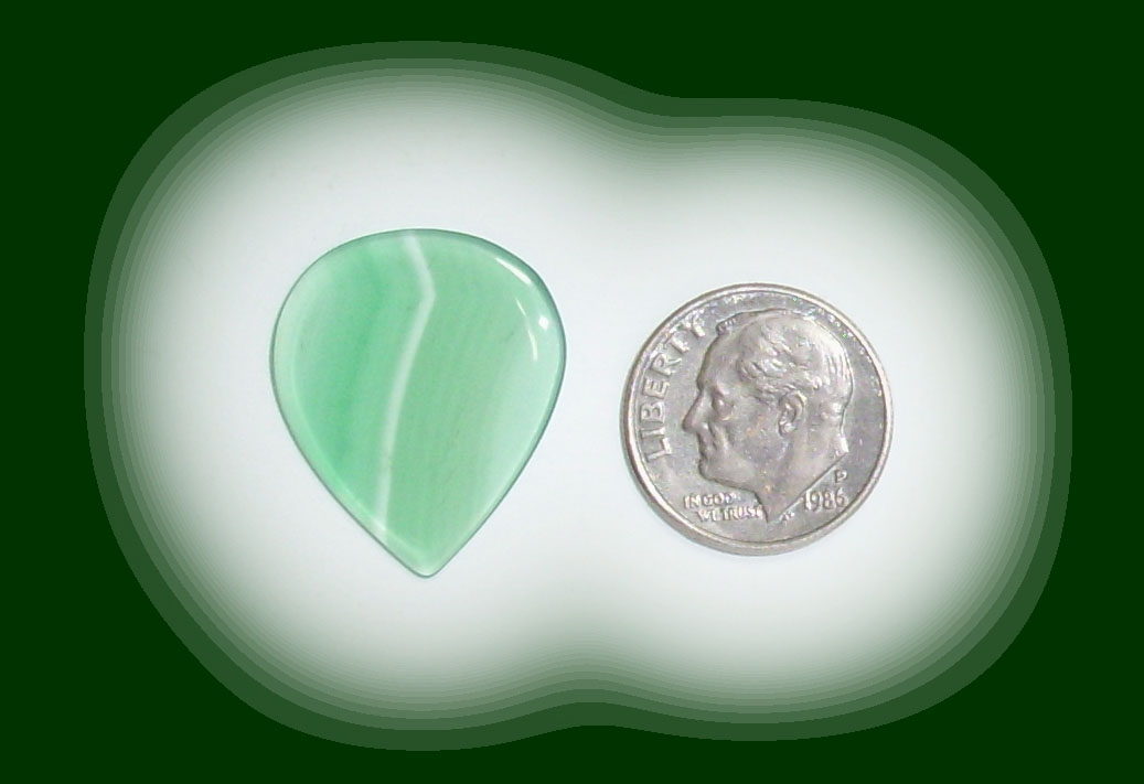 JZ7141 Green Brazilian Agate