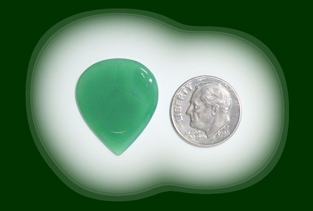 JZ7153 Green Brazilian Agate