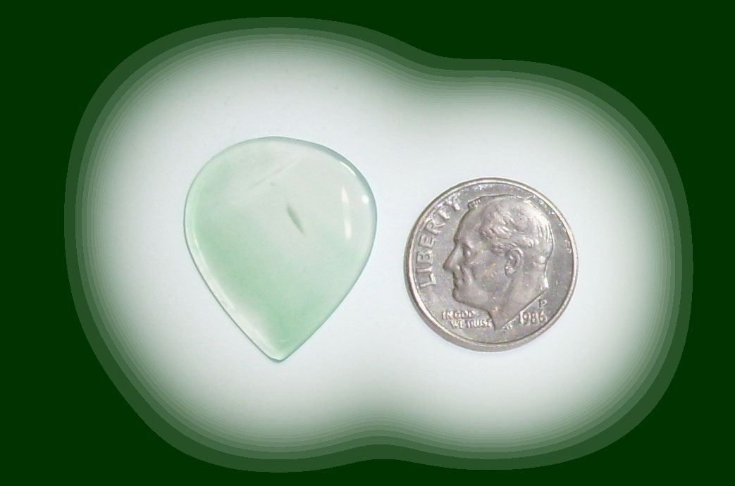 JZ7154 Green Brazilian Agate