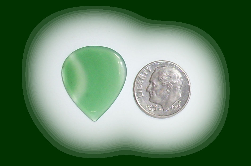 JZ7158 Green Brazilian Agate