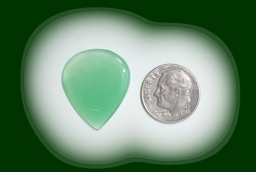 JZ7164 Green Brazilian Agate