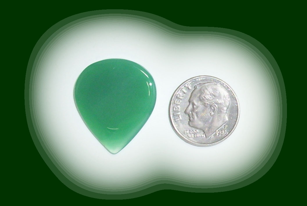 JZ7169 Green Brazilian Agate