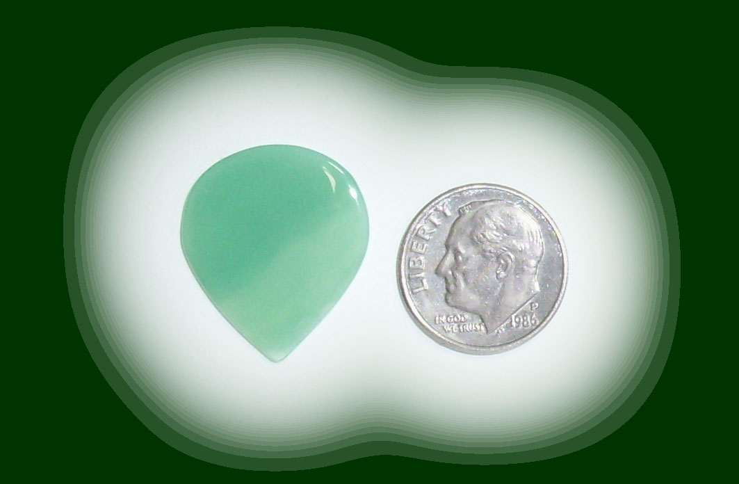 JZ7179 Green Brazilian Agate