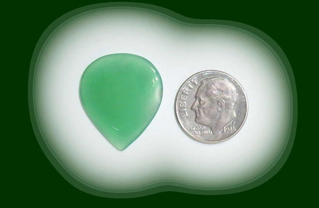 JZ7181 Green Brazilian Agate