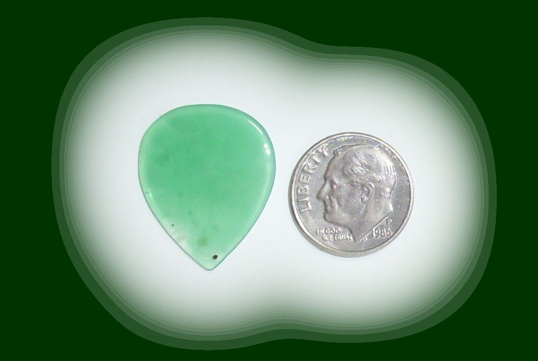 JZ7182 Green Brazilian Agate