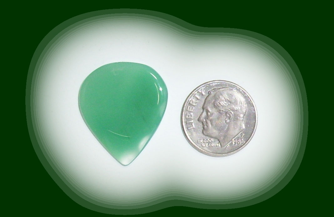 JZ7184 Green Brazilian Agate