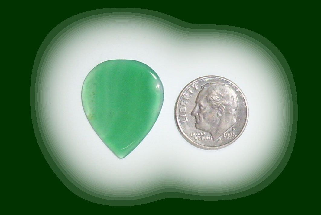 JZ7188 Green Brazilian Agate