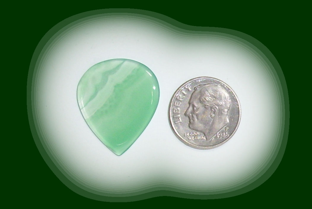 JZ7190 Green Brazilian Agate