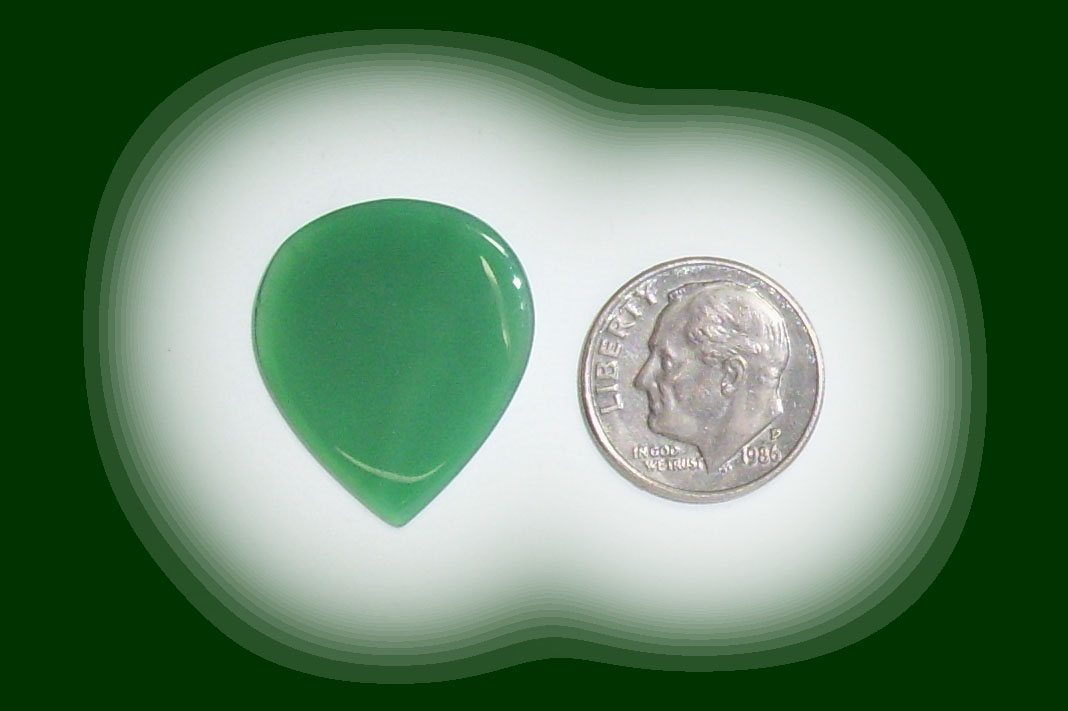 JZ7227 Green Brazilian Agate