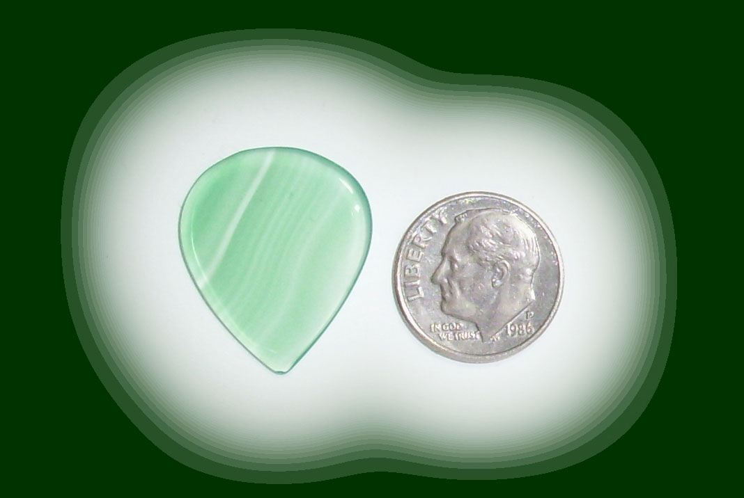 JZ7228 Green Brazilian Agate