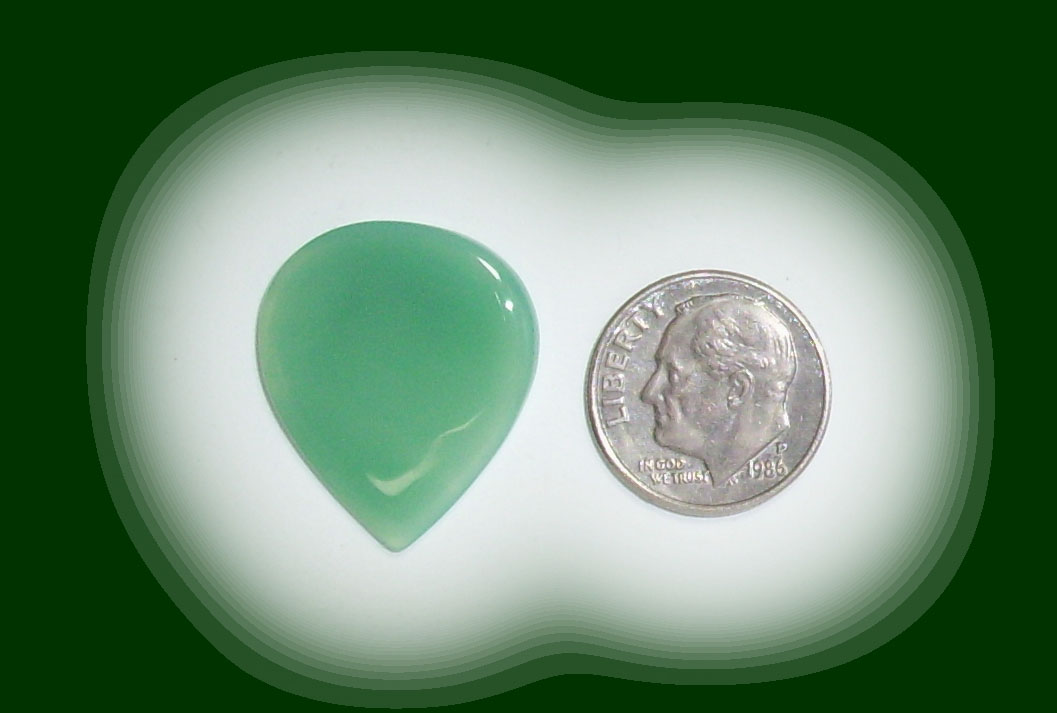 JZ7229 Green Brazilian Agate