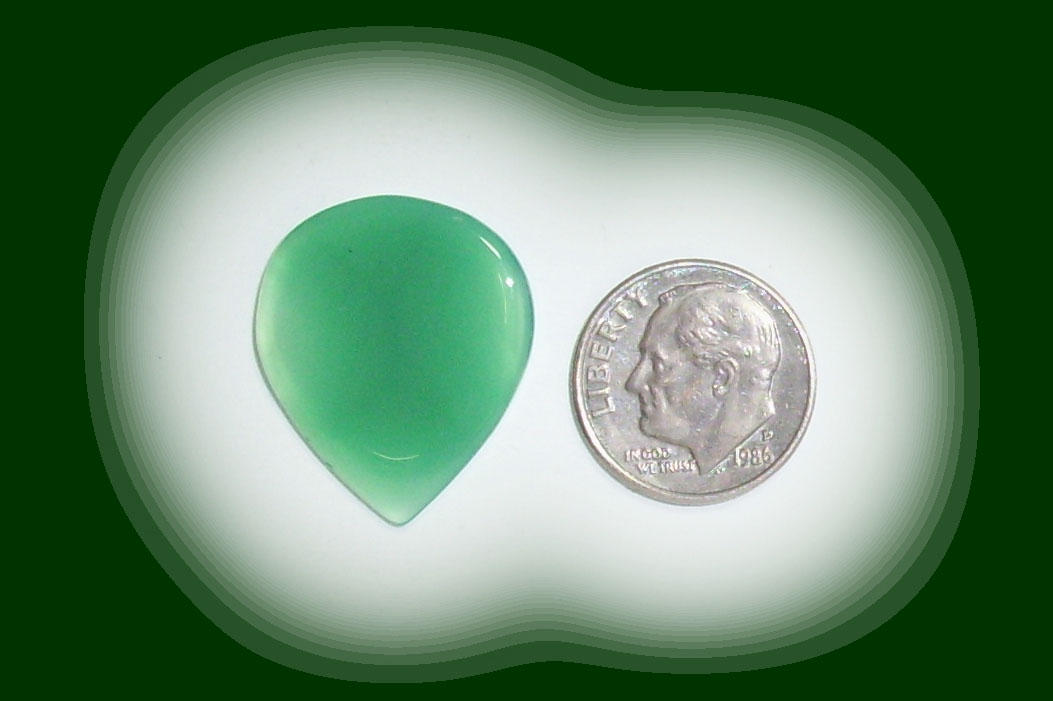 JZ7232 Green Brazilian Agate