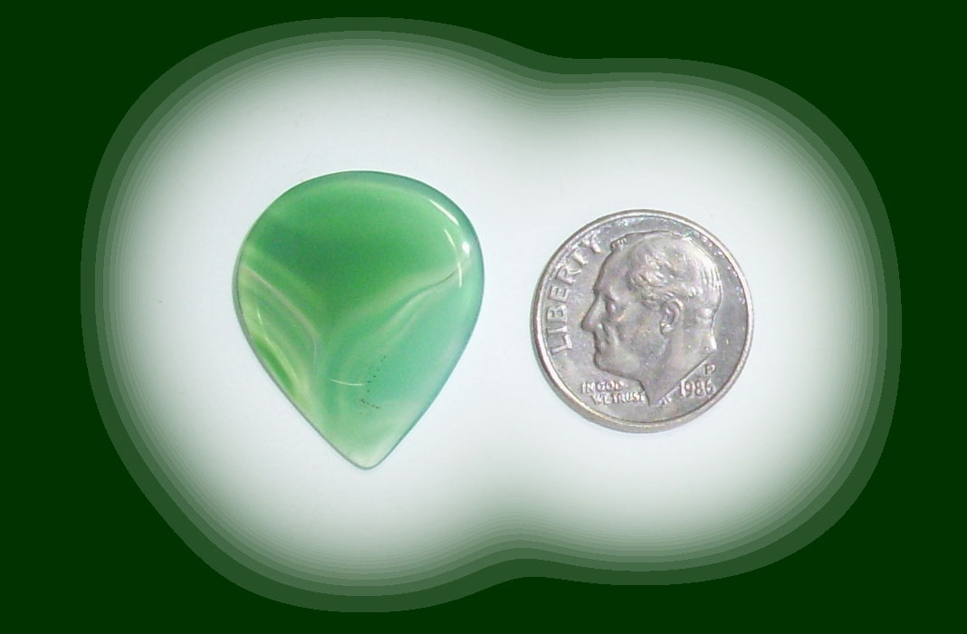 JZ7234 Green Brazilian Agate