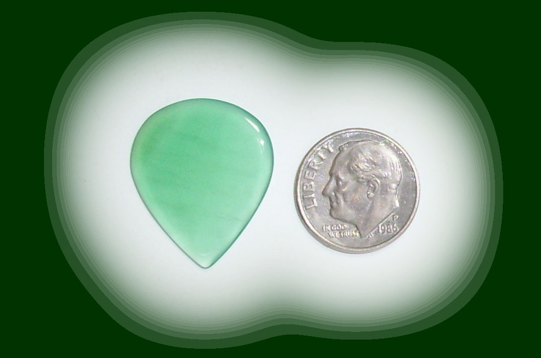 JZ7238 Green Brazilian Agate