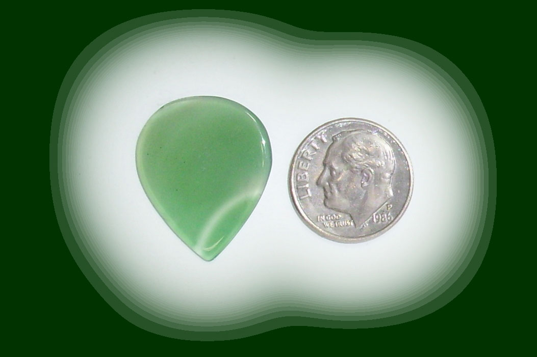 JZ7244 Green Brazilian Agate