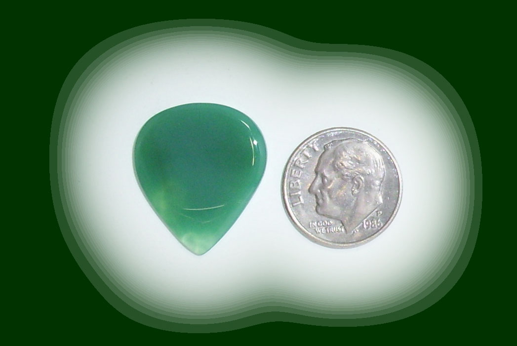 JZ7245 Green Brazilian Agate