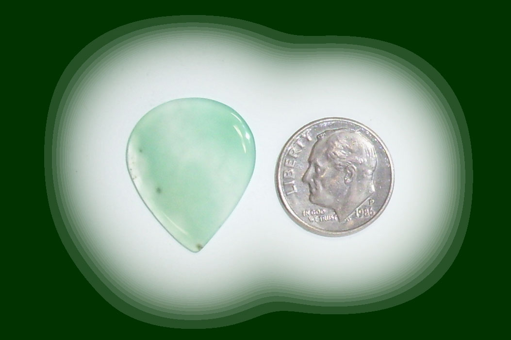 JZ7247 Green Brazilian Agate