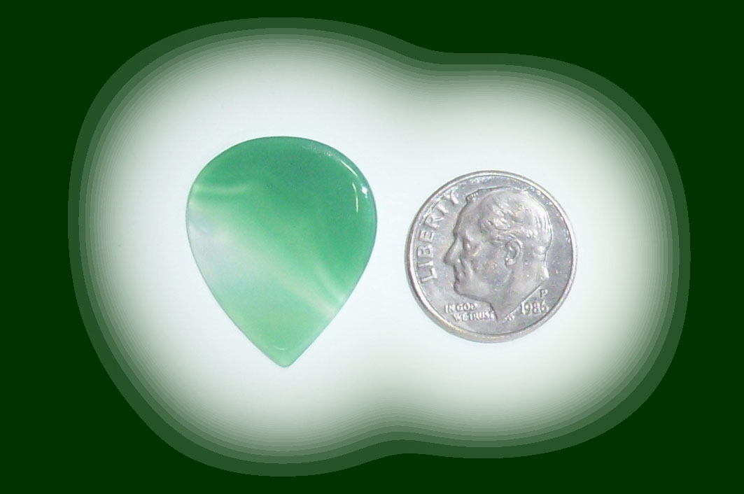 JZ7249 Green Brazilian Agate