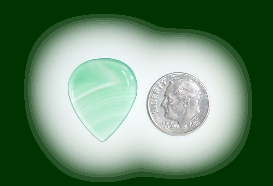 JZ7253 Green Brazilian Agate