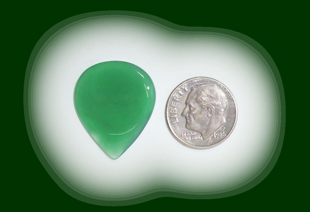 JZ7255 Green Brazilian Agate