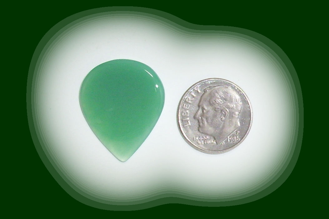 JZ7256 Green Brazilian Agate