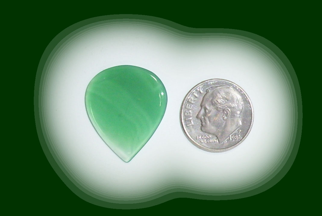 JZ7258 Green Brazilian Agate