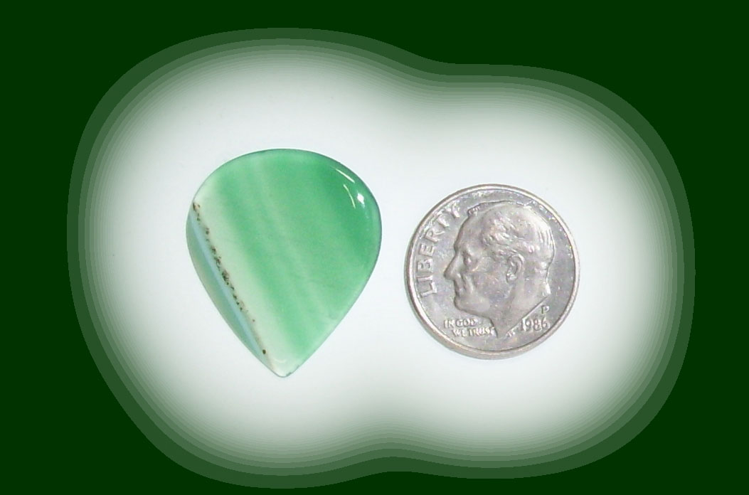 JZ7260 Green Brazilian Agate