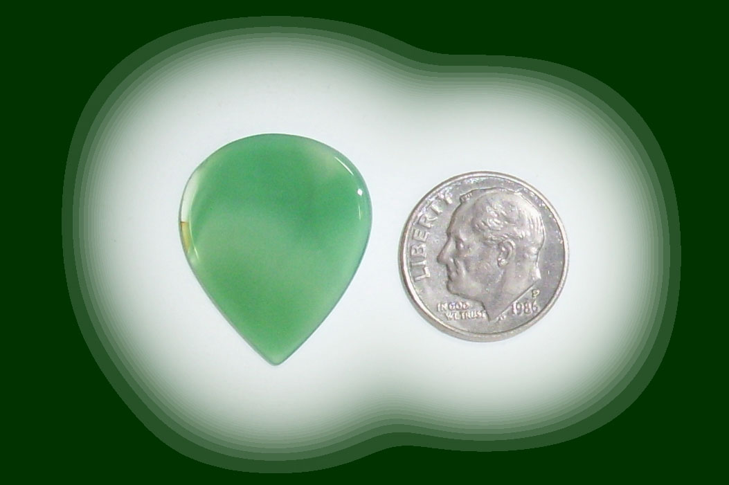 JZ7262 Green Brazilian Agate